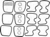 GLASER V31405-00 Gasket Set, cylinder head cover